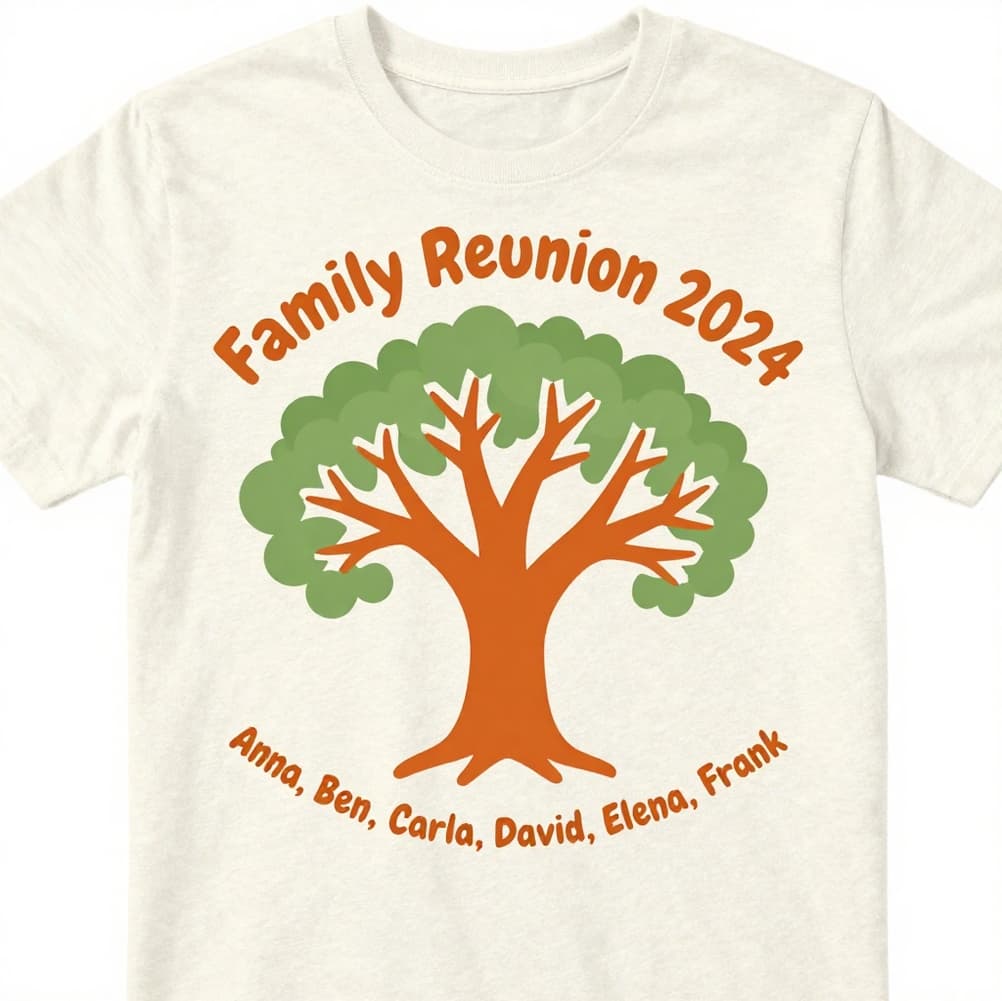 t shirt design reunion class