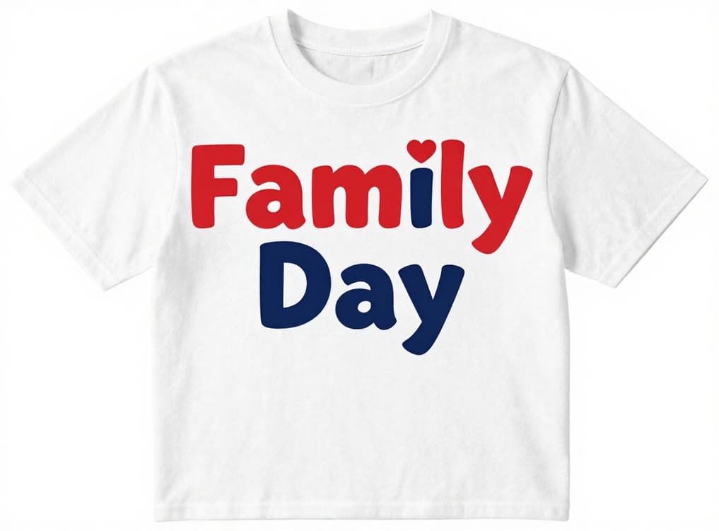 t shirt family design