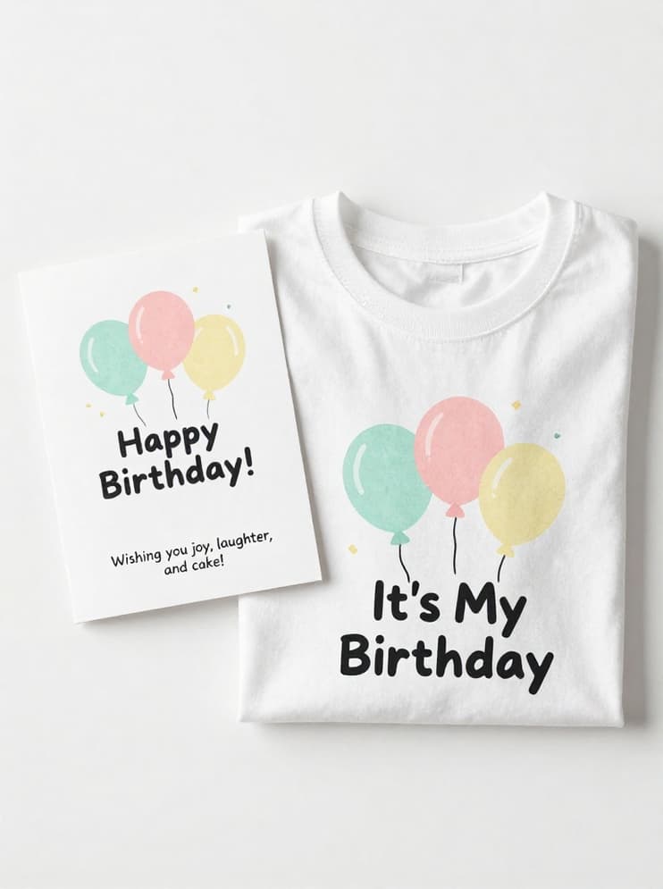 customized t shirt design for birthday s