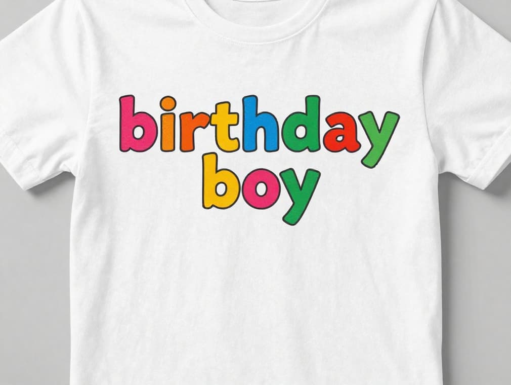 t shirt birthday design