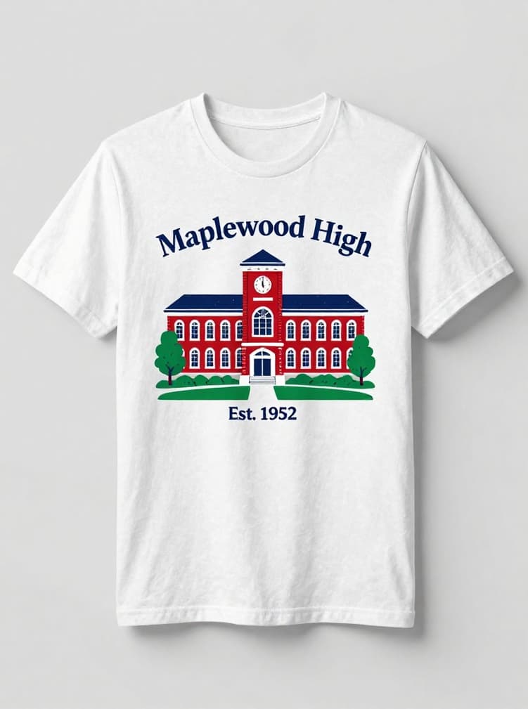 school t shirt design