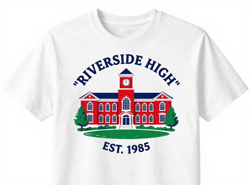 shirt design for school