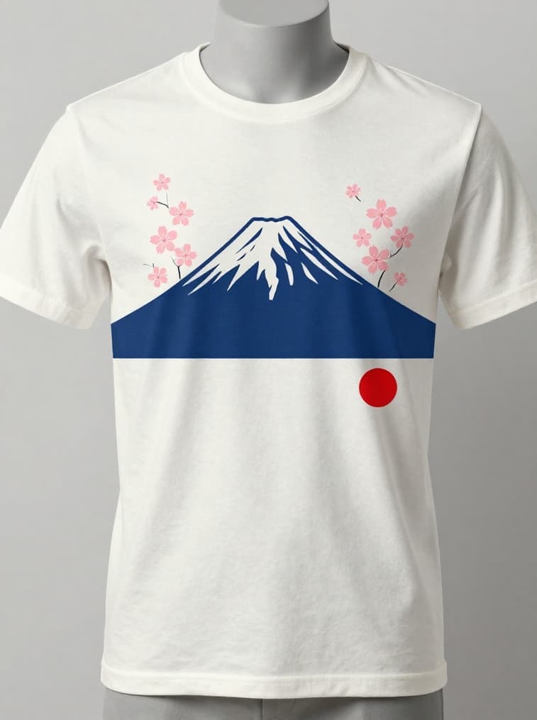 t shirt design japanese