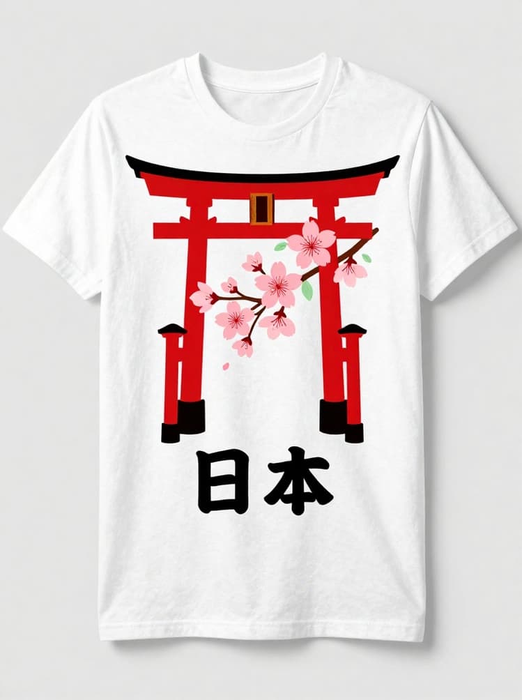 tshirt design japan