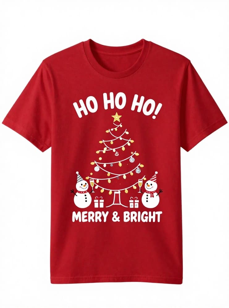 t shirt design christmas theme