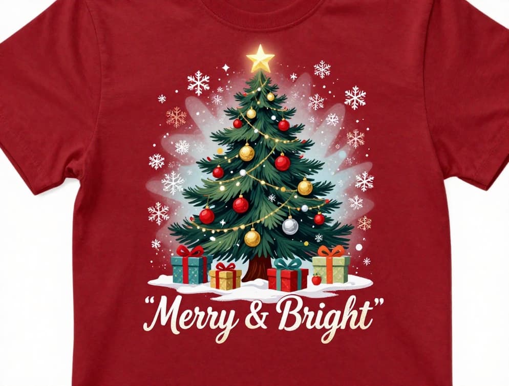 t shirt design merry christmas