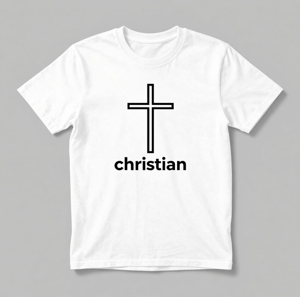 t shirt design about god